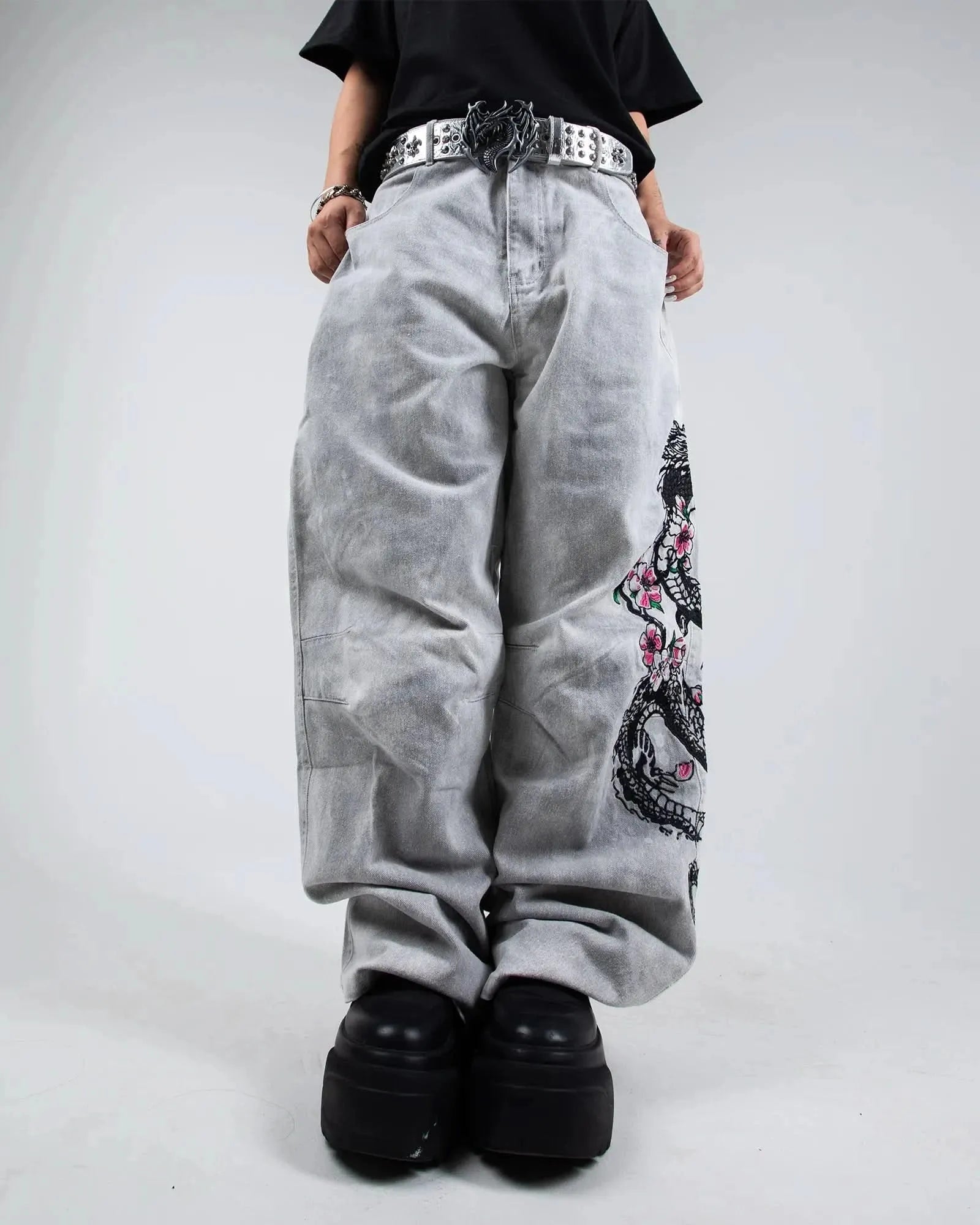 Dragon Bloom Denims