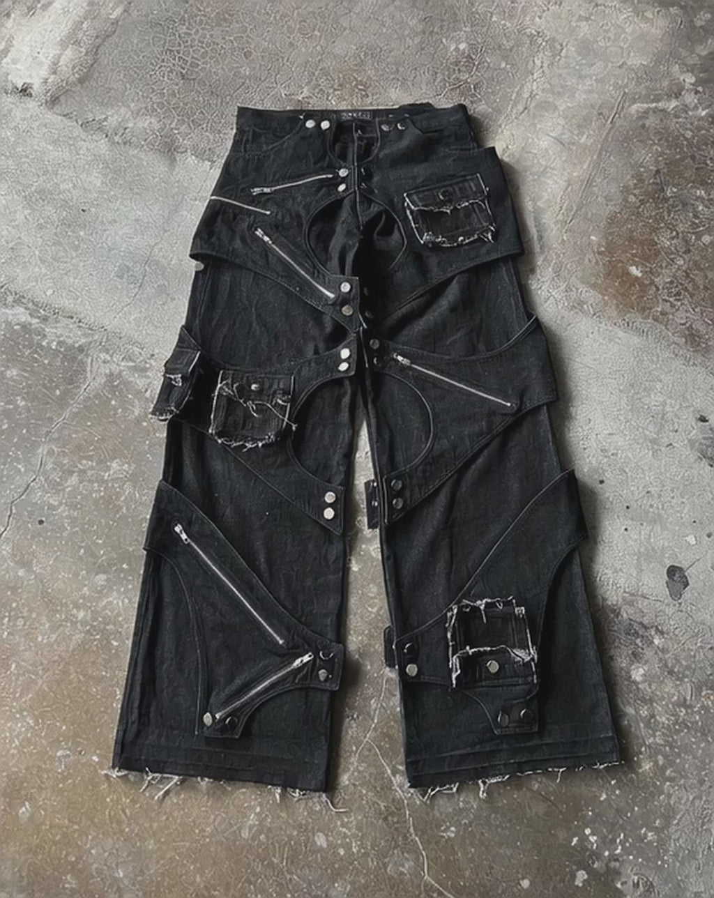 Cross Panel Denims (12 oz)
